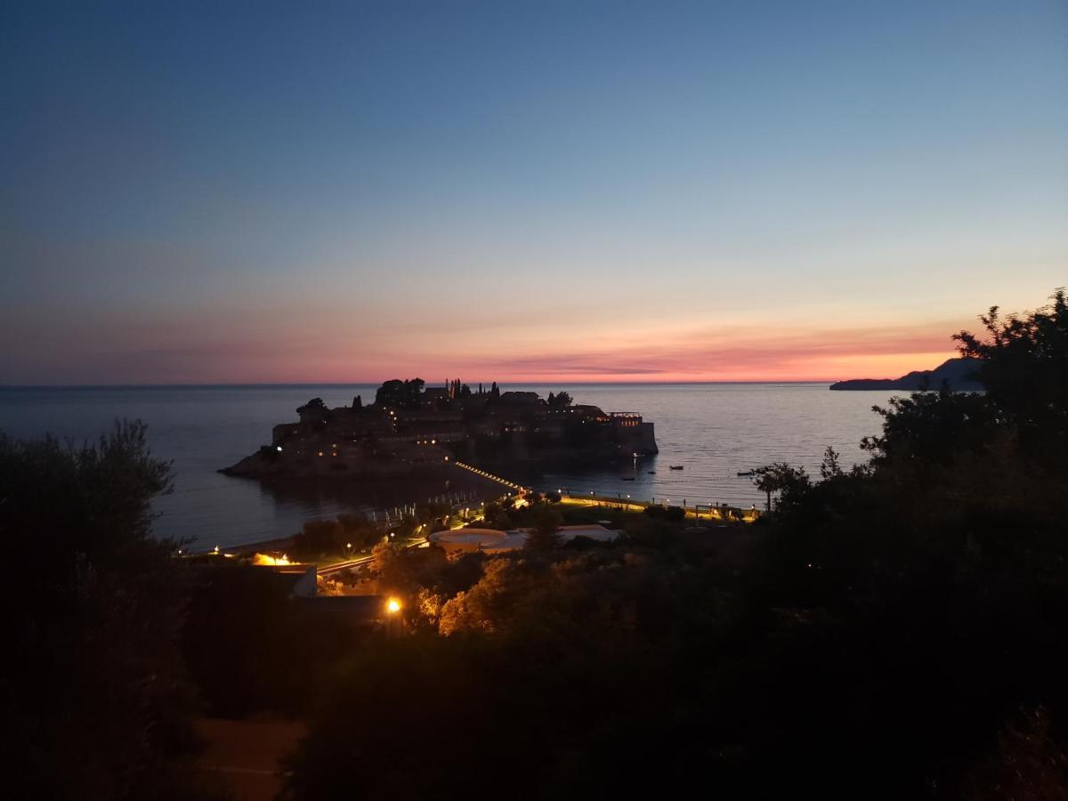 Apartman Rosemary Sveti Stefan Eksteriør billede